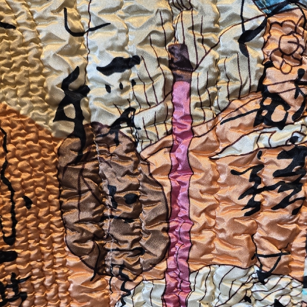 Ubu Reversible Multicolor Abstract Pattern & Blac… - image 8